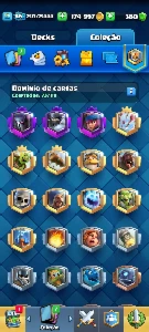 Conta de clash royale