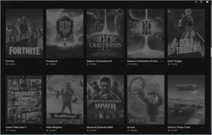 Epic games +112 jogos