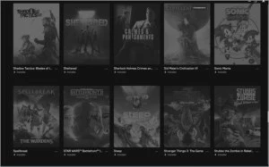 Epic games +112 jogos