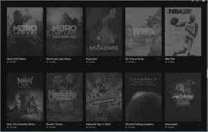 Epic games +112 jogos