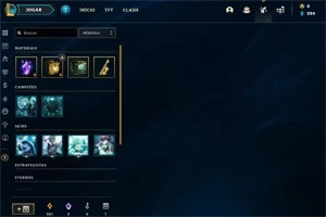 VENDO CONTA UNRANKED 30 COM SKIN DA RIVEN E FIORA! - League of Legends LOL