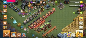 Conta CV17 quase 100% - Clash of Clans