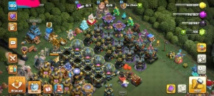Conta CV17 quase 100% - Clash of Clans