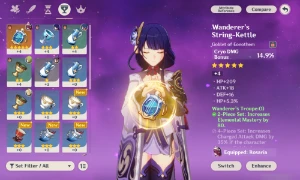 AR 25 Shogun Raien + mona - Genshin Impact