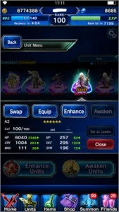 Conta Rank 100 - FFBE - FINAL FANTASY BRAVE EXVIUS - Outros