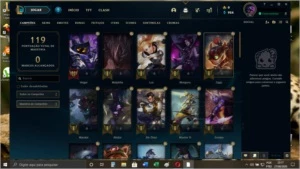 Conta criada a alguns meses, só rankeada flex feita! - League of Legends LOL