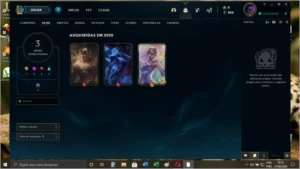 Conta criada a alguns meses, só rankeada flex feita! - League of Legends LOL