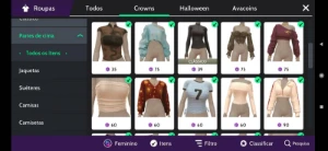 Conta de avakin life - feminina
