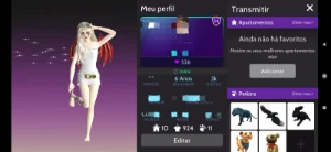 Conta de avakin life - feminina