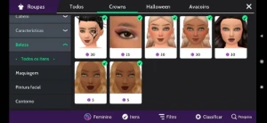 Conta de avakin life - feminina