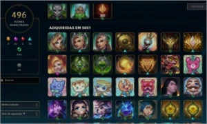 CONTA LEAGUE OF LEGENDS LOL