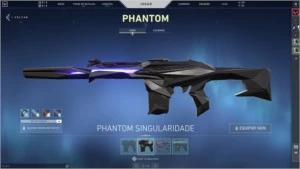 CONTA DIAMANTE 3 COM VARIAS SKINS - Valorant