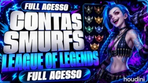 Smurf league Of Legends | FULL ACESSO LOL