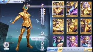 CONTA CDZ AWAKENING  , A1 PEGASUS LVL 16 - 6S - 30A - Saint Seiya Awakening SSA