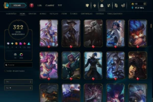 Conta league of legends Mestre LOL