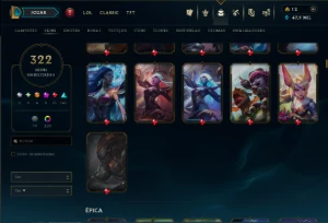Conta league of legends Mestre LOL