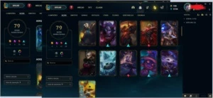 Conta platina 1, com mais de 100 champs - League of Legends LOL