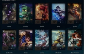Conta league of legends (nunca jogado ranked) LOL