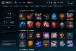 Conta League of Legends - Level 174 LOL
