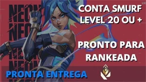 CONTA VALORANT SMURF PRONTA PARA O COMP - League of Legends LOL