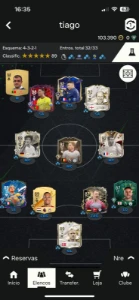 conta de ea fc 24 com mbappe toty entre outra cartas - FIFA