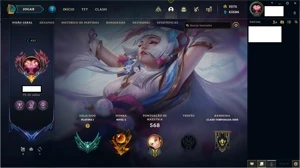 Conta LoL 1200+ skins Plat1 - League of Legends