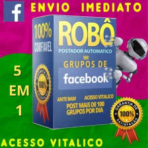 05 "Cinco" Robôs - Facebook │ Pc - Others