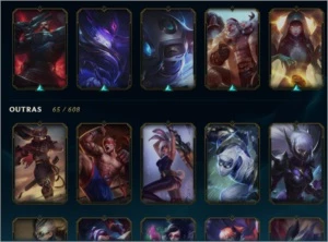 Conta LOL | DIAMANTE 2 | S9 MESTRE | 89 SKINS - League of Legends