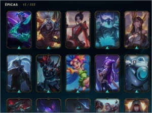 Conta LOL | DIAMANTE 2 | S9 MESTRE | 89 SKINS - League of Legends