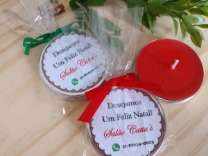 Vela na latinha - Artesanato e Personalizados