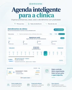 Sistema Clínicas Agenda Prontuário Financeiro Multi Médicos - Sites, Lojas e Sistemas Prontos Sites e Scripts