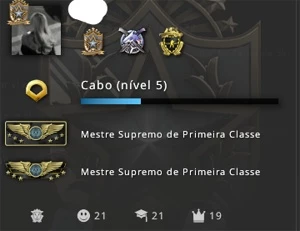 Conta csgo lvl20 steam, supremo, 3 medalha, 23 jogos... - Counter Strike