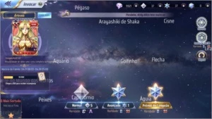 Kanon de Gêmeos, Milo Divino(A129)/Fundação/ 40+ Summons - Saint Seiya Awakening SSA