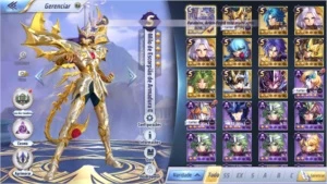 Kanon de Gêmeos, Milo Divino(A129)/Fundação/ 40+ Summons - Saint Seiya Awakening SSA