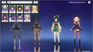 Conta com Venti - Genshin Impact
