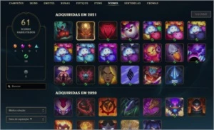 CONTA SEM NICK E COM 10MIL DE ESSÊNCIA LARANJA - League of Legends LOL