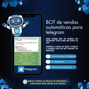 Bot De Vendas Automaticas Telegram! - Outros