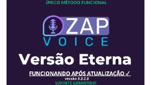 Zapvoice Extensão MOD VITALÍCIA (VERSÃO NOVA 2025) - Softwares e Licenças