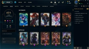 Conta lol 421skins dima 2 - League of Legends