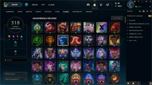 Conta lol 421skins dima 2 - League of Legends