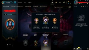 CONTA UNRANKED COM ORIANA VITORIOSA