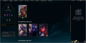 CONTA UNRANKED COM ORIANA VITORIOSA - League of Legends LOL