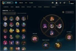 Conta de League of Legends (Mestre) LOL