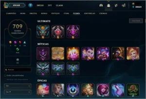 Conta de League of Legends (Mestre) LOL