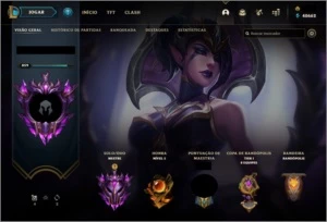 Conta de League of Legends (Mestre) LOL
