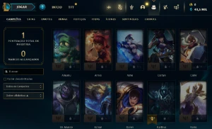 CONTA UNRANKED C/ CONDE VLADIMIR/ EZ FLIPERAMA/ EZ SSG - League of Legends LOL