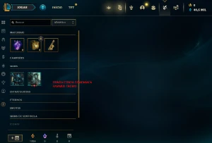 CONTA UNRANKED C/ CONDE VLADIMIR/ EZ FLIPERAMA/ EZ SSG - League of Legends LOL