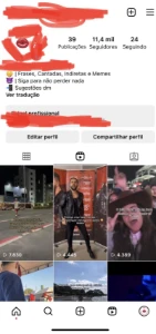 Conta instagram 11k - Redes Sociais