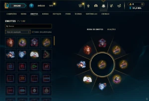 Mestre com 26 Champs e 1 Skin + 8 Fragmentos - League of Legends LOL