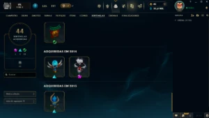 Conta Rara LOL 2011 - Skins Raras